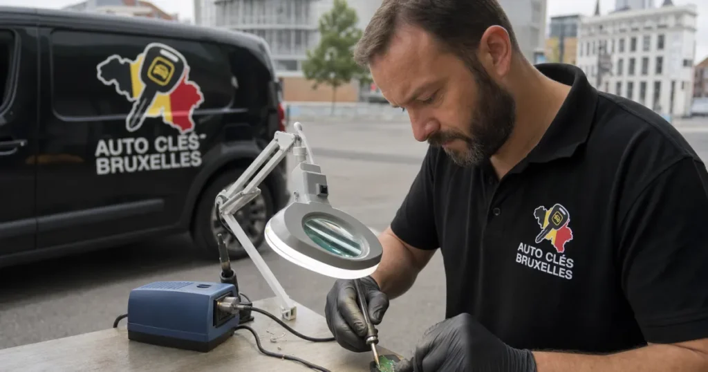 autosleutel relay attack diefstal zonder braak voorkomen in Kortrijk