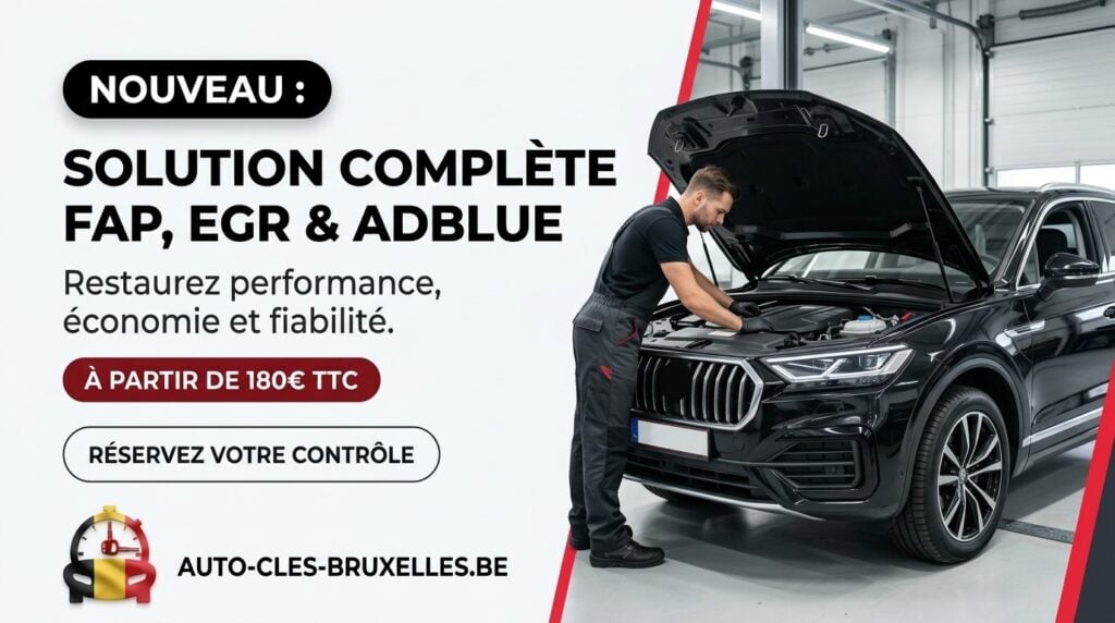 Solution complete FAP, EGR et AdBlue - Auto Cles Bruxelles